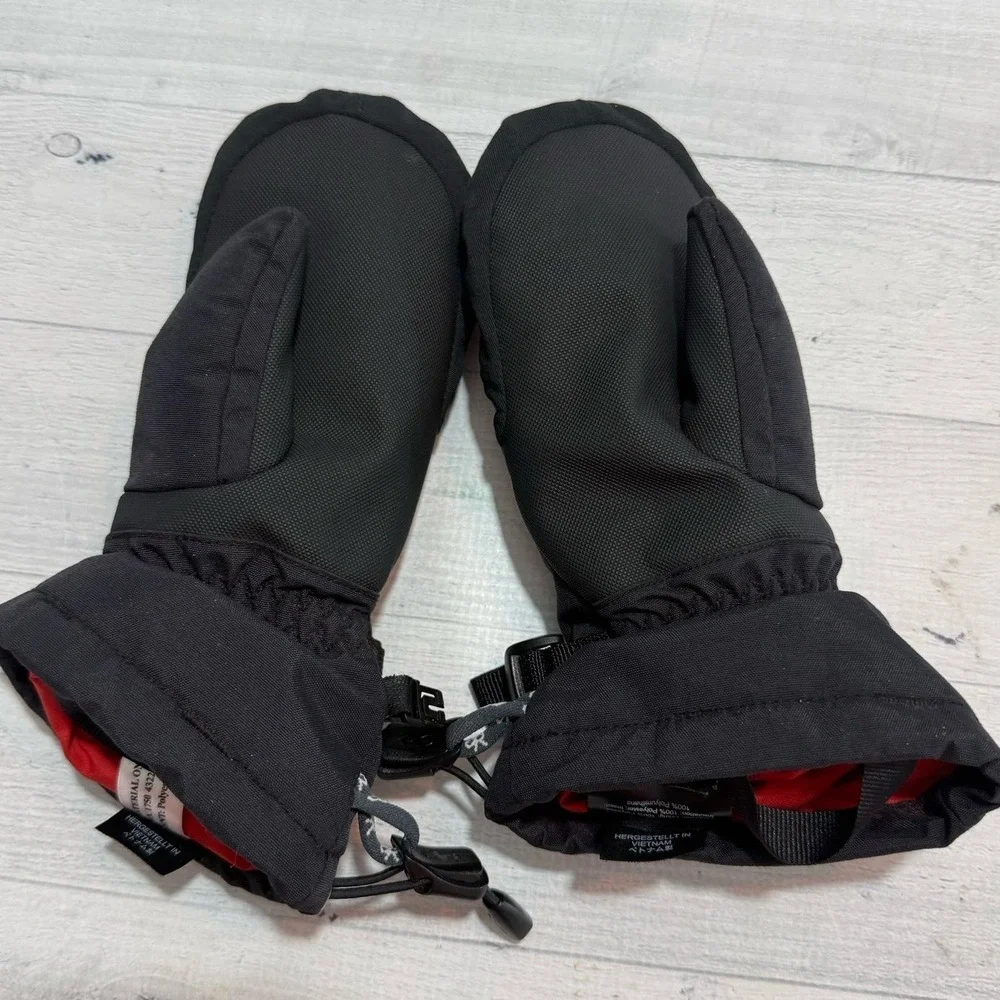 Outdoor Research Adrenaline Mitts Ski Mittens Black kids small